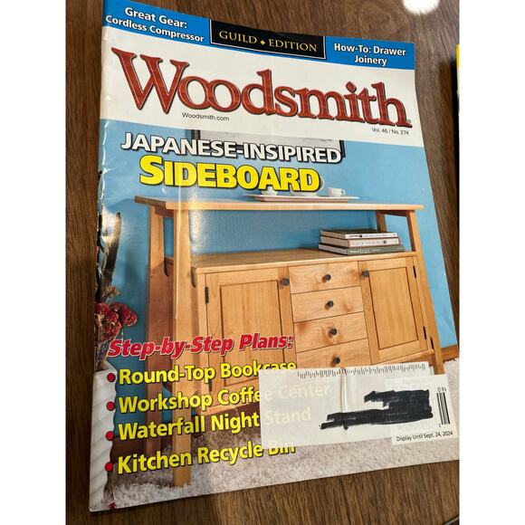 Woodsmith, Popular Woodworking Magazine Lot of (3) Wood Working Tradesman - Picture 2 of 6